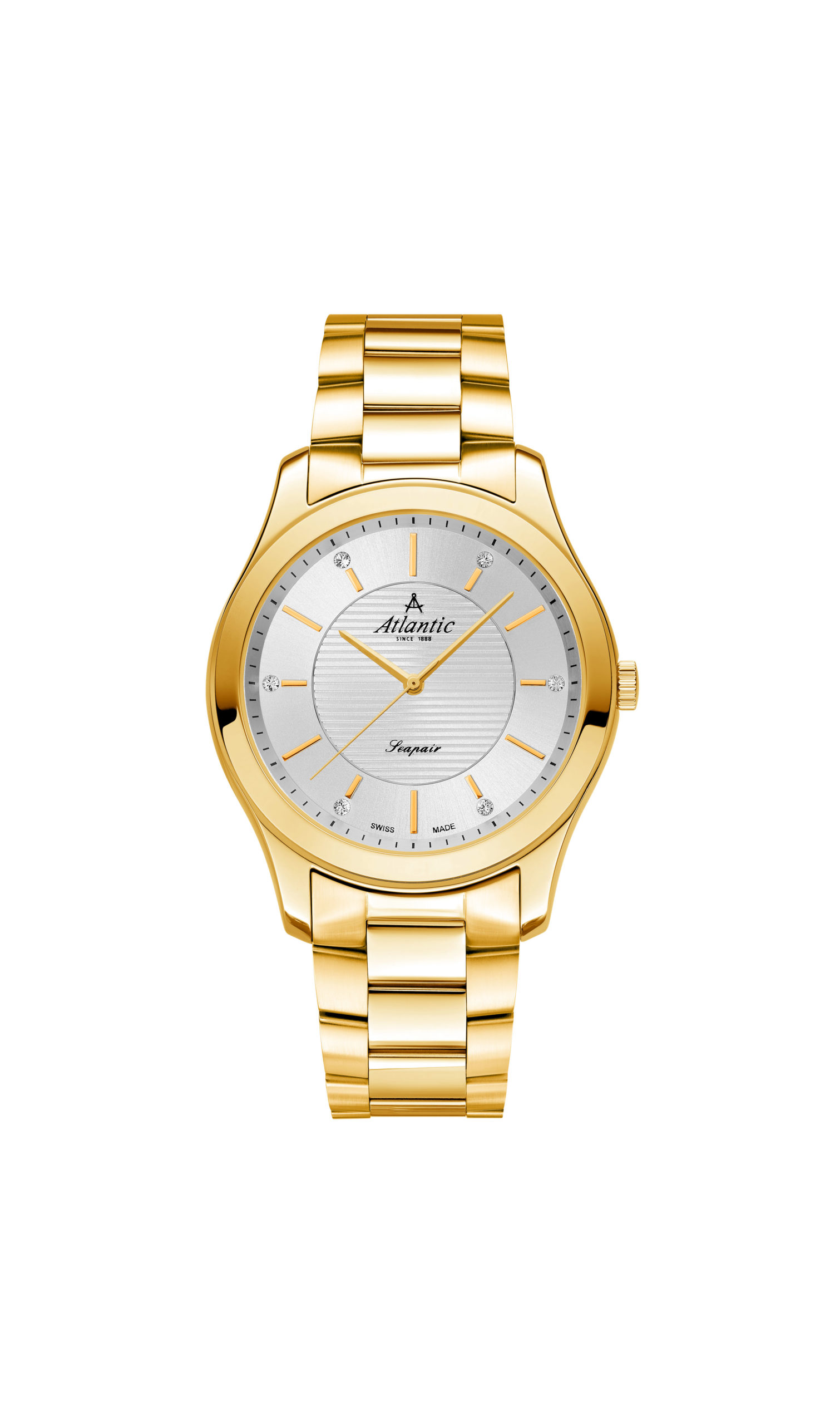 atlantic-watch-seapair-ladies-damenuhr-gelbgold-pvd image 1