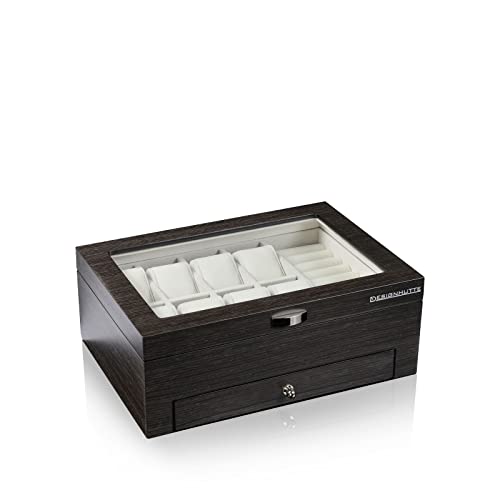 designh-tte-princeton-uhren-schmuckbox-schwarz-f-r-8-uhren image 4