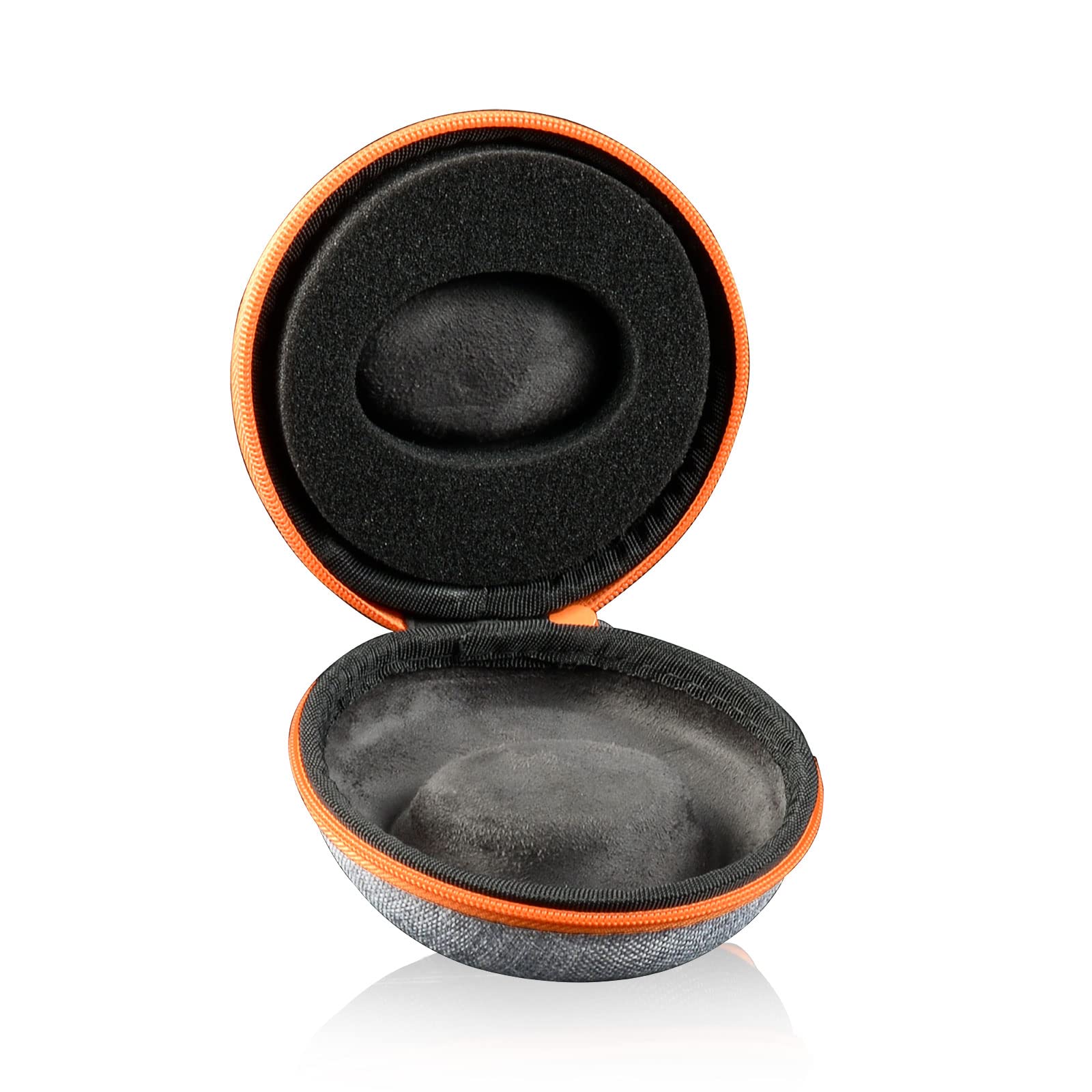 designh-tte-uhrenbox-donut-hellgrau-orange-f-r-1-uhr-reiseetui image 3