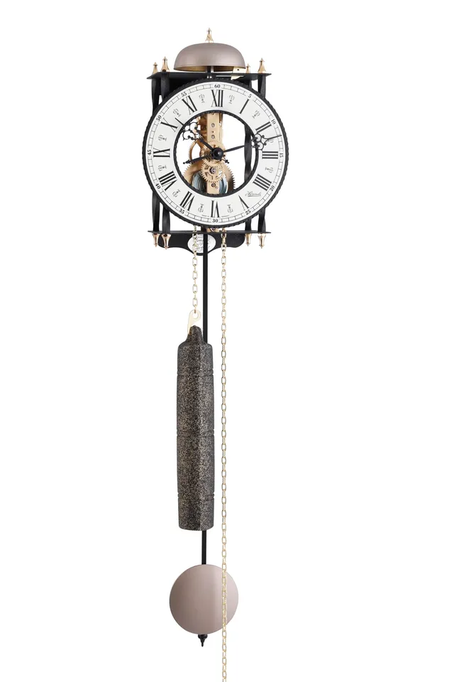 hermle-lester-70503-000701-skelett-pendelwanduhr image 1