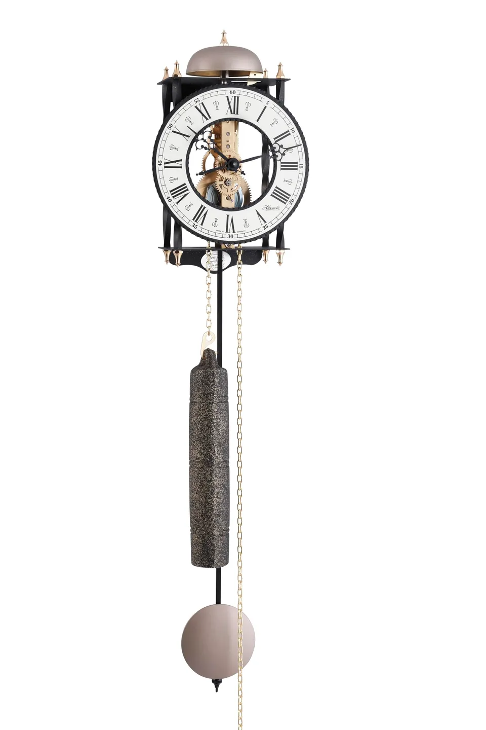 hermle-lester-70503-000701-skelett-pendelwanduhr image 1