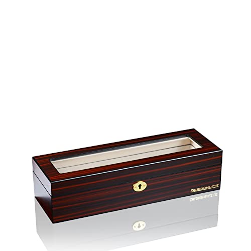 designh-tte-auckland-6-uhrenbox-mahagoni-f-r-6-armbanduhren image 3