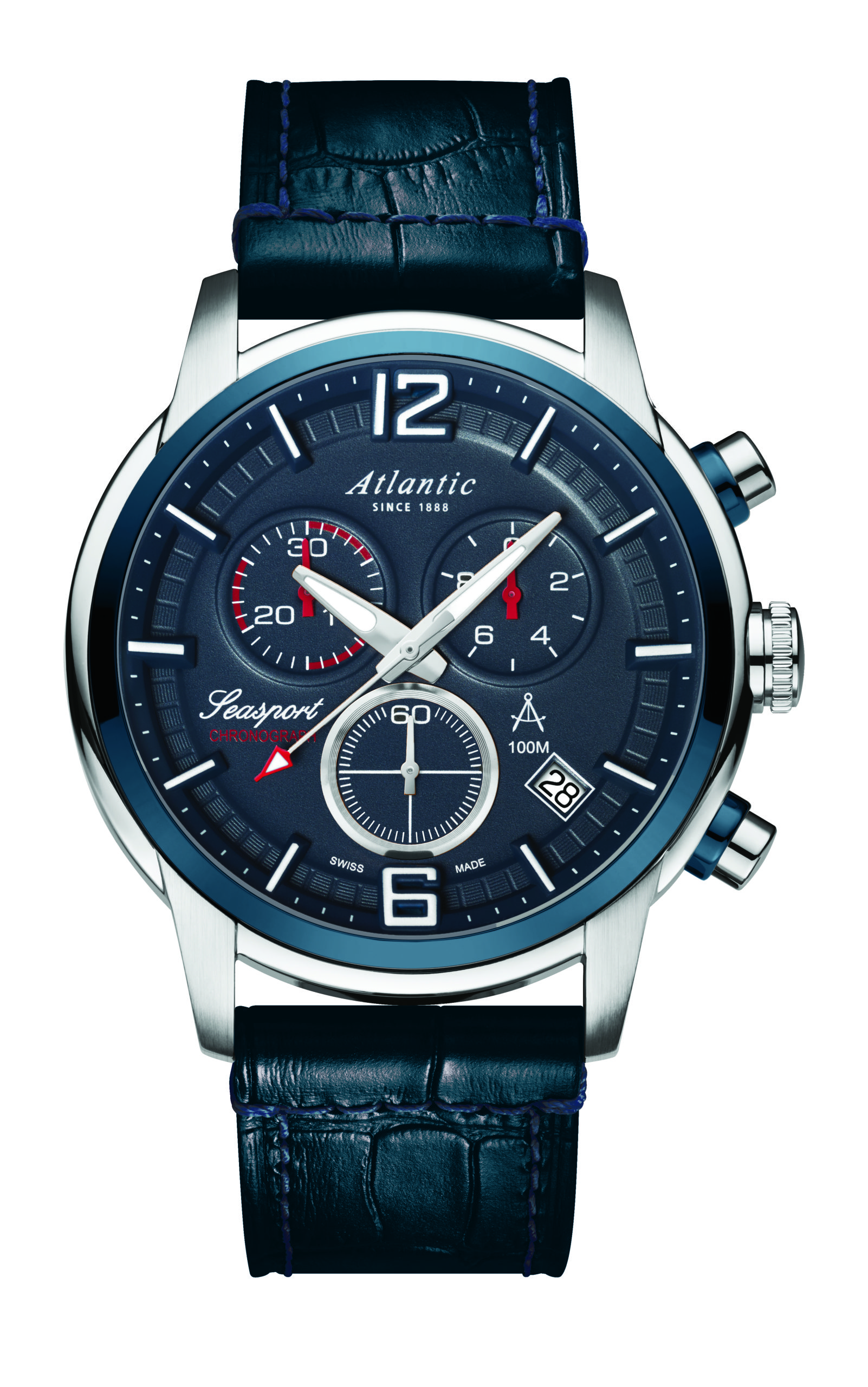 atlantic-watch-seasport-chronograph-blau image 1