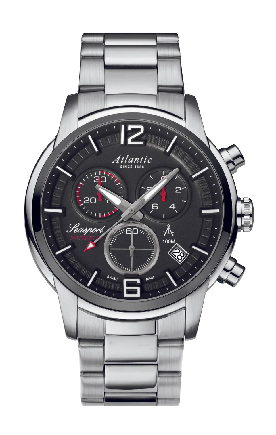 atlantic-watch-seasport-chronograph-herrenuhr-anthrazit-stahl image 1