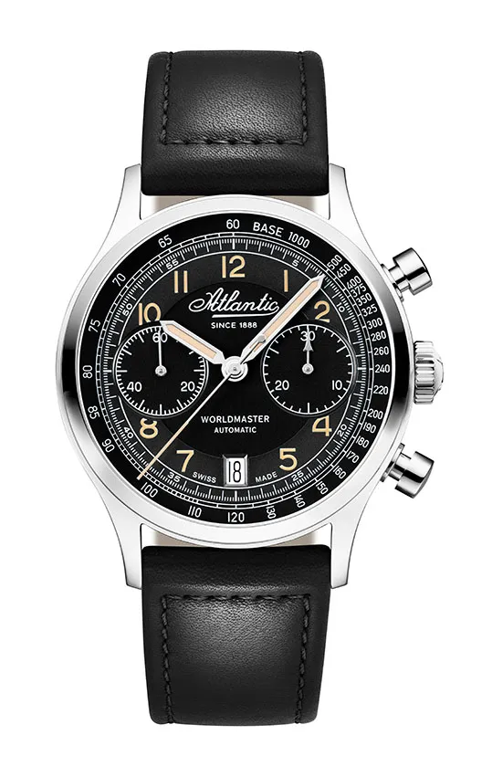 atlantic-watch-worldmaster-bicompax-chronograph-schwarz-automatik-leder image 1