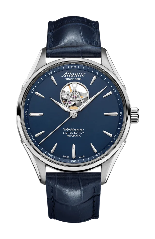atlantic-watch-worldmaster-automatic-open-heart-limited-edition-blau image 1