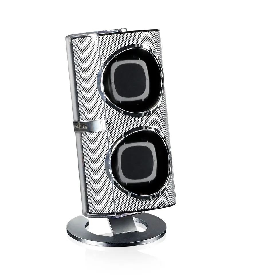 designh-tte-seno-silber-uhrenbeweger-f-r-2-automatikuhren image 1