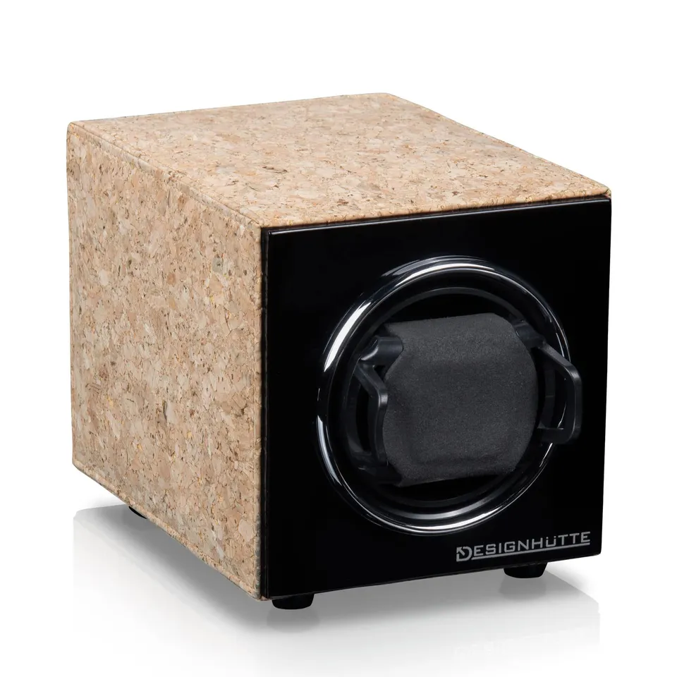 designh-tte-manhattan-uhrenbeweger-kork-schwarz-f-r-1-automatikuhr image 1