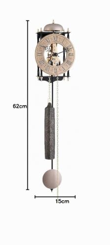 hermle-70504-000701-skelett-pendelwanduhr-gold image 4