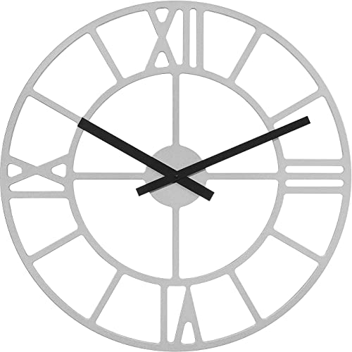 hermle-61023-002200-wanduhr-modern-mit-pendel-wei-schwarz-68-cm image 8