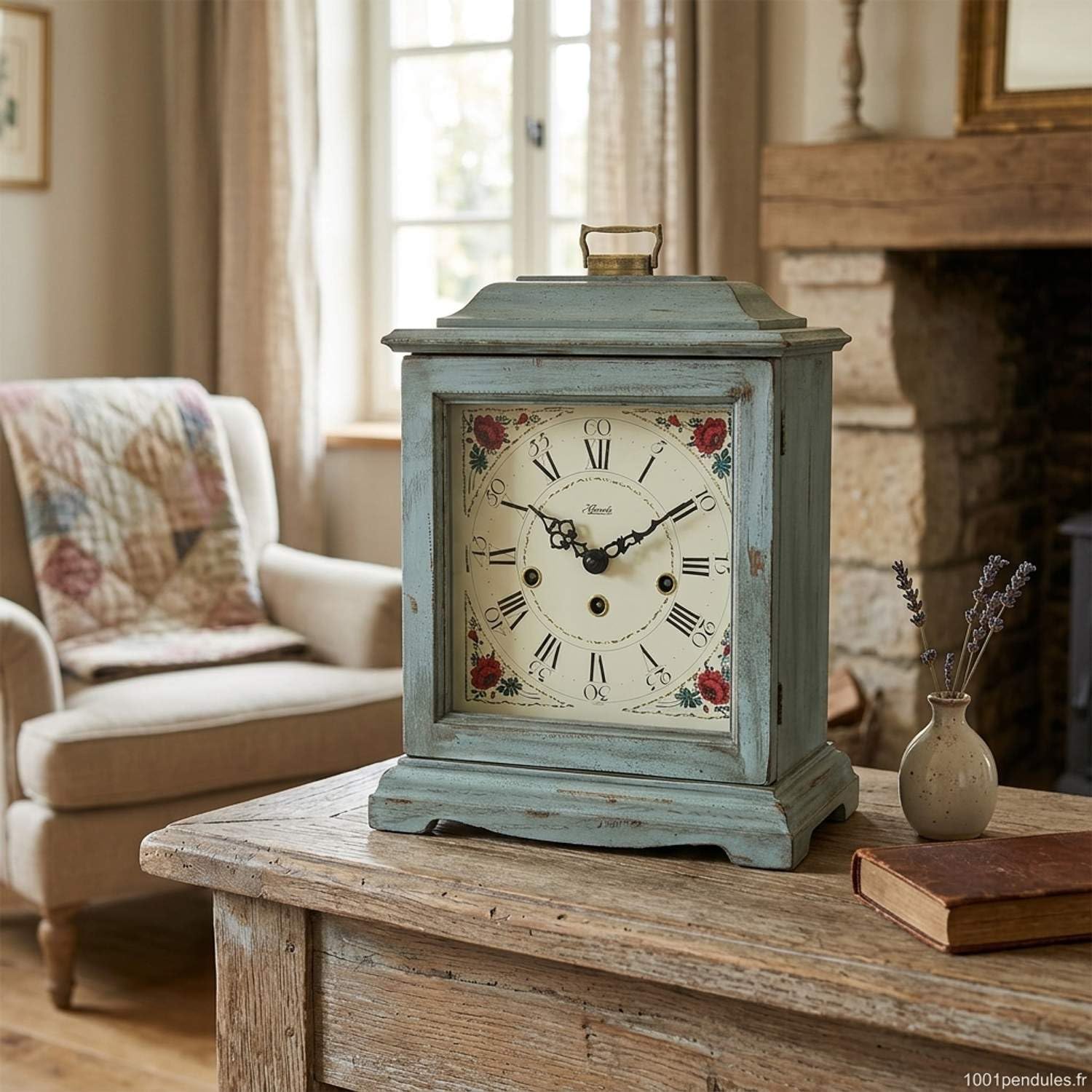 hermle-tischuhr-mechanisch-8-tage-westminster-gong-2 image 2