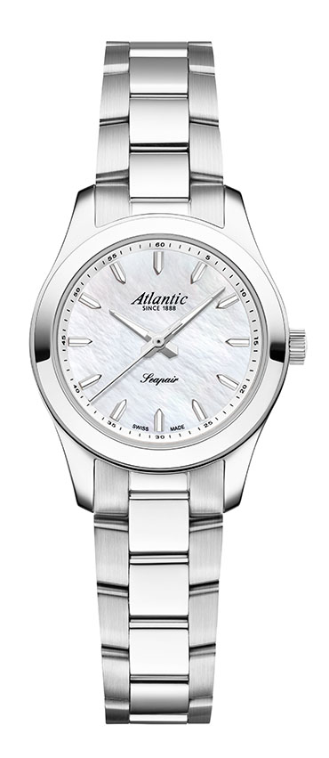 atlantic-watch-seapair-lady-perlmutt-damenuhr-hell image 1