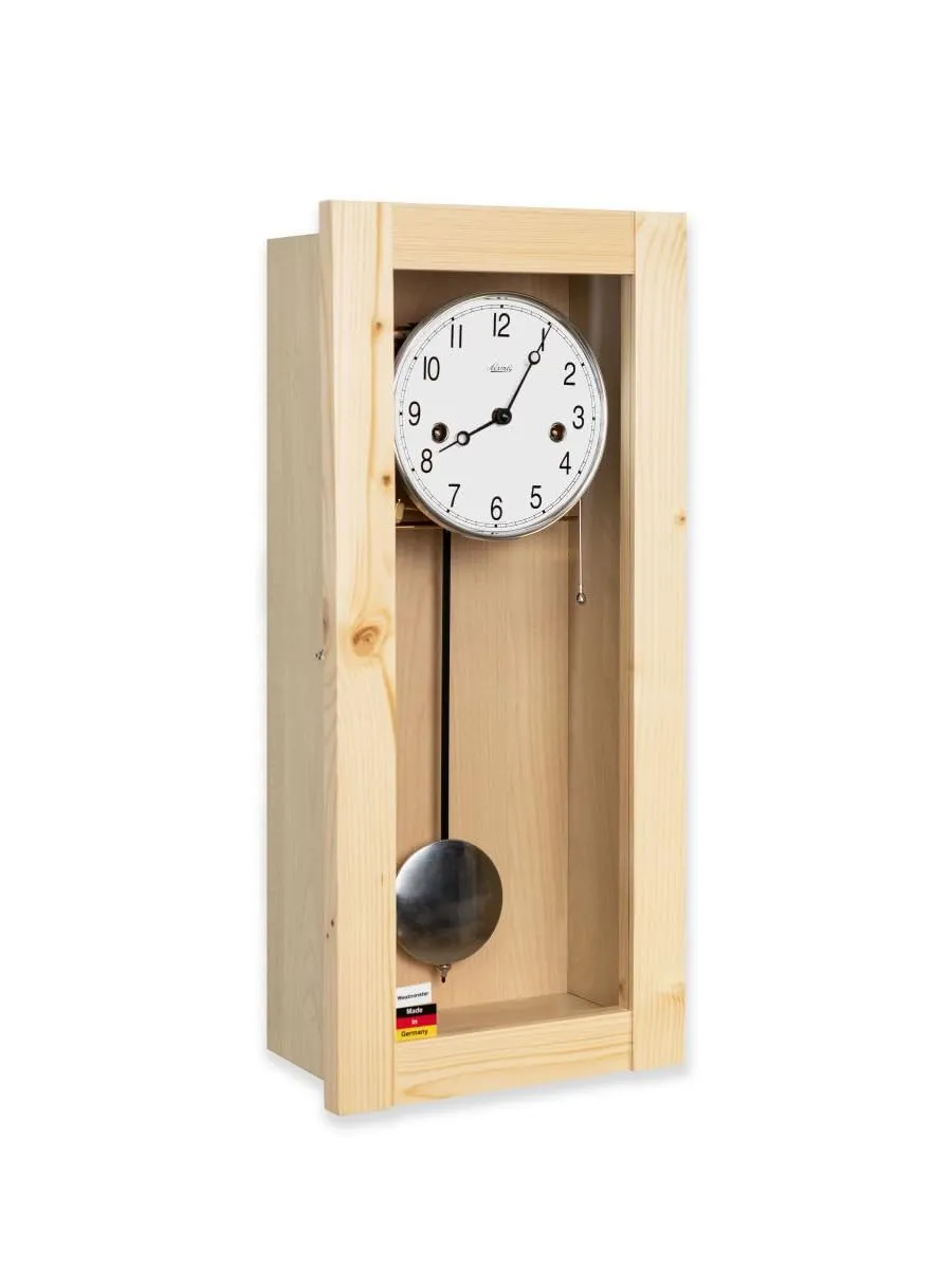 hermle-71003-140141-wanduhr-mit-pendel-und-gongschlag image 1