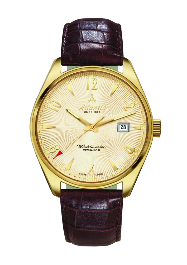 atlantic-watch-worldmaster-art-deco-mechanical-herrenuhr-pvd-champagner image 1