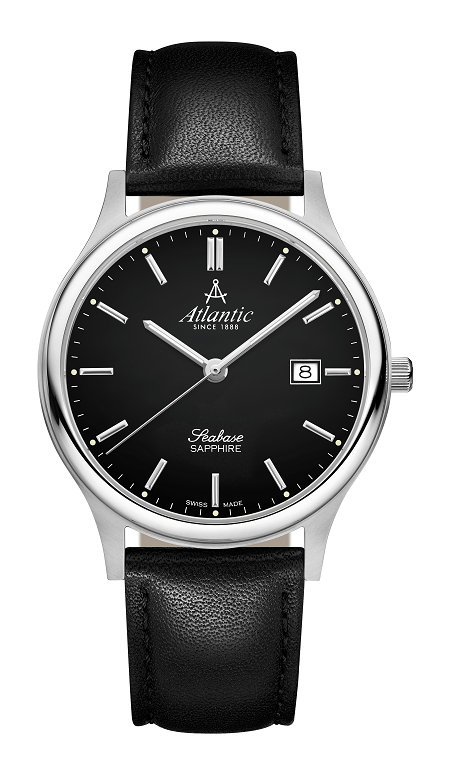 atlantic-watch-seabase-herren-armbanduhr-black-dial image 1