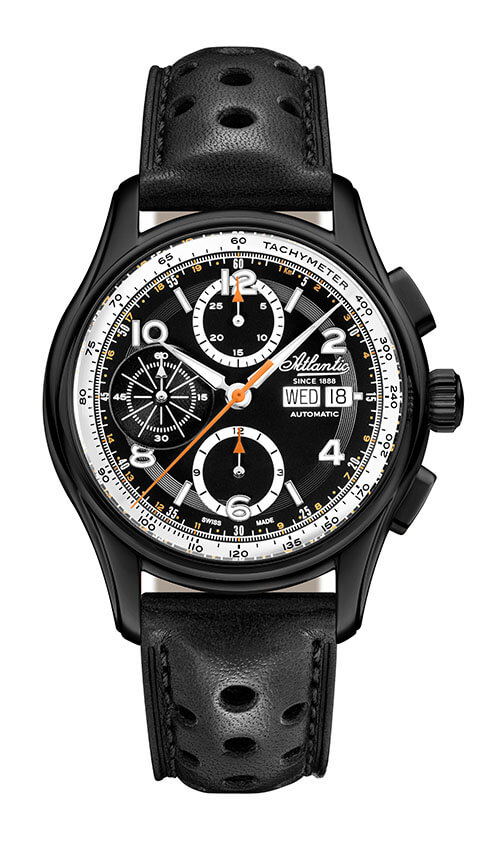 atlantic-watch-worldmaster-prestige-valjoux-chronograph-herrenuhr-schwarz-pvd-au image 1