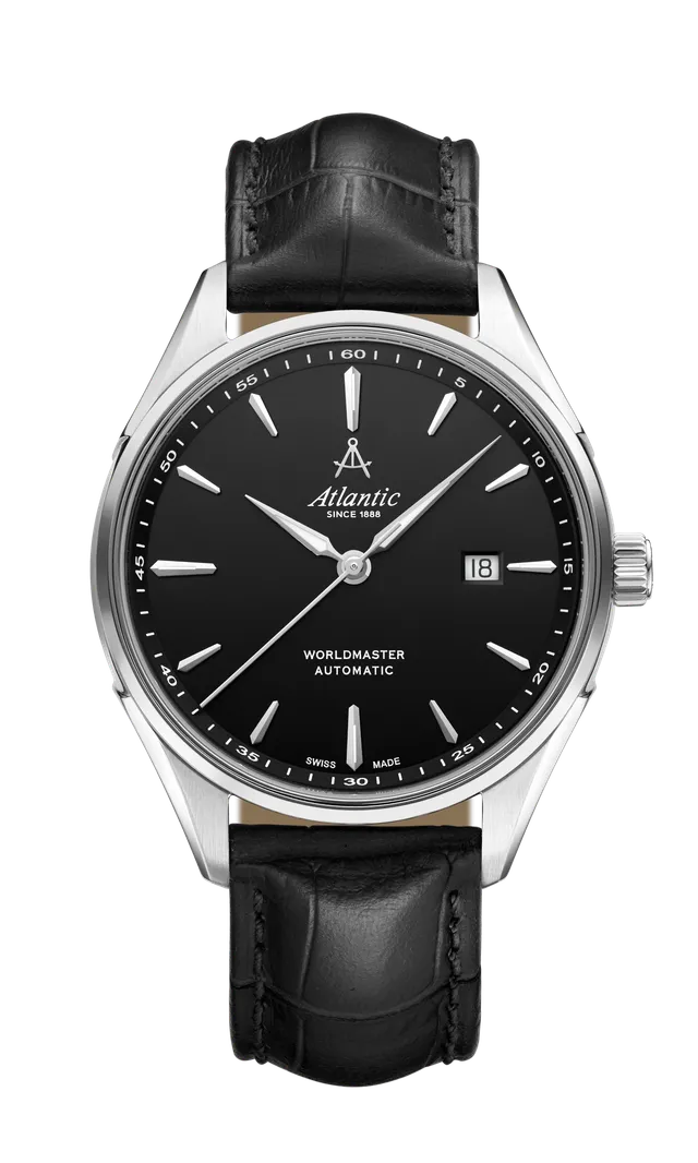 atlantic-watch-worldmaster-1888-automatic-herrenuhr-schwarz image 1