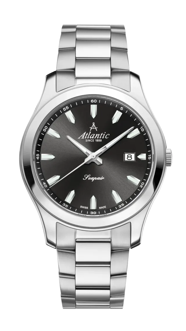atlantic-watch-seapair-gents-quartz-herrenuhr-mitternachtsschwarz-edelstahl image 1