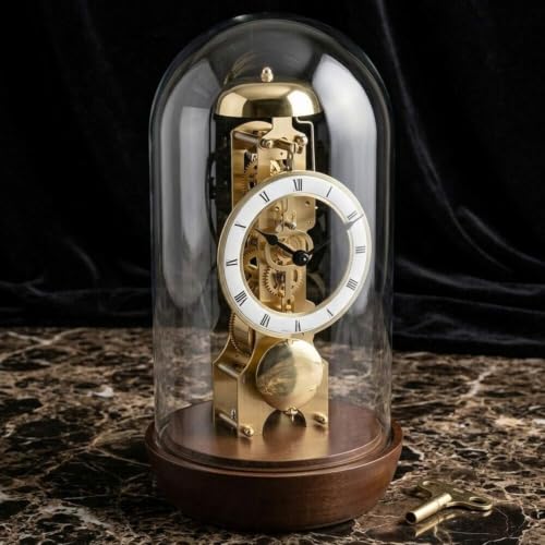 hermle-denmark-23018-030791-mechanische-tischuhr-nussbaum-30cm image 7
