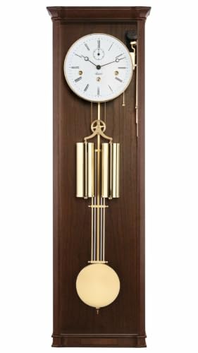 hermle-regulateur-nussbaum-messing-mechanische-tischuhr-8-tage-mit-westminster-s image 4