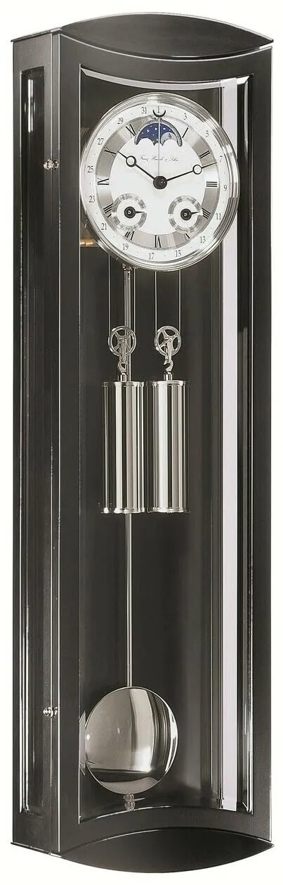 hermle-mornington-70650-740058-regulator-pendelwanduhr-schwarz image 1