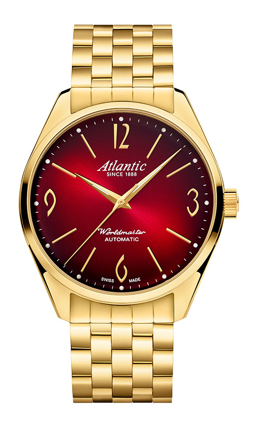 atlantic-watch-worldmaster-art-deco-automatik-gelbgold-pvd-rot image 1