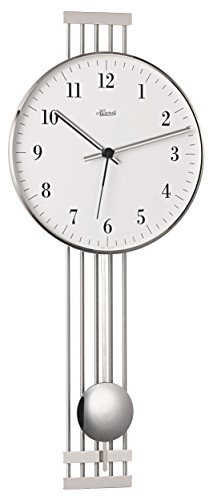 hermle-highbury-ii-70981-000871-funk-pendelwanduhr-chrom image 3