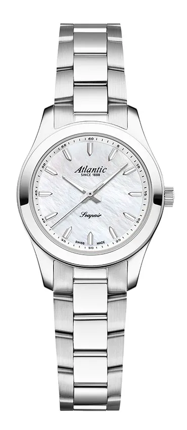 atlantic-watch-seapair-lady-perlmutt-damenuhr-hell image 1