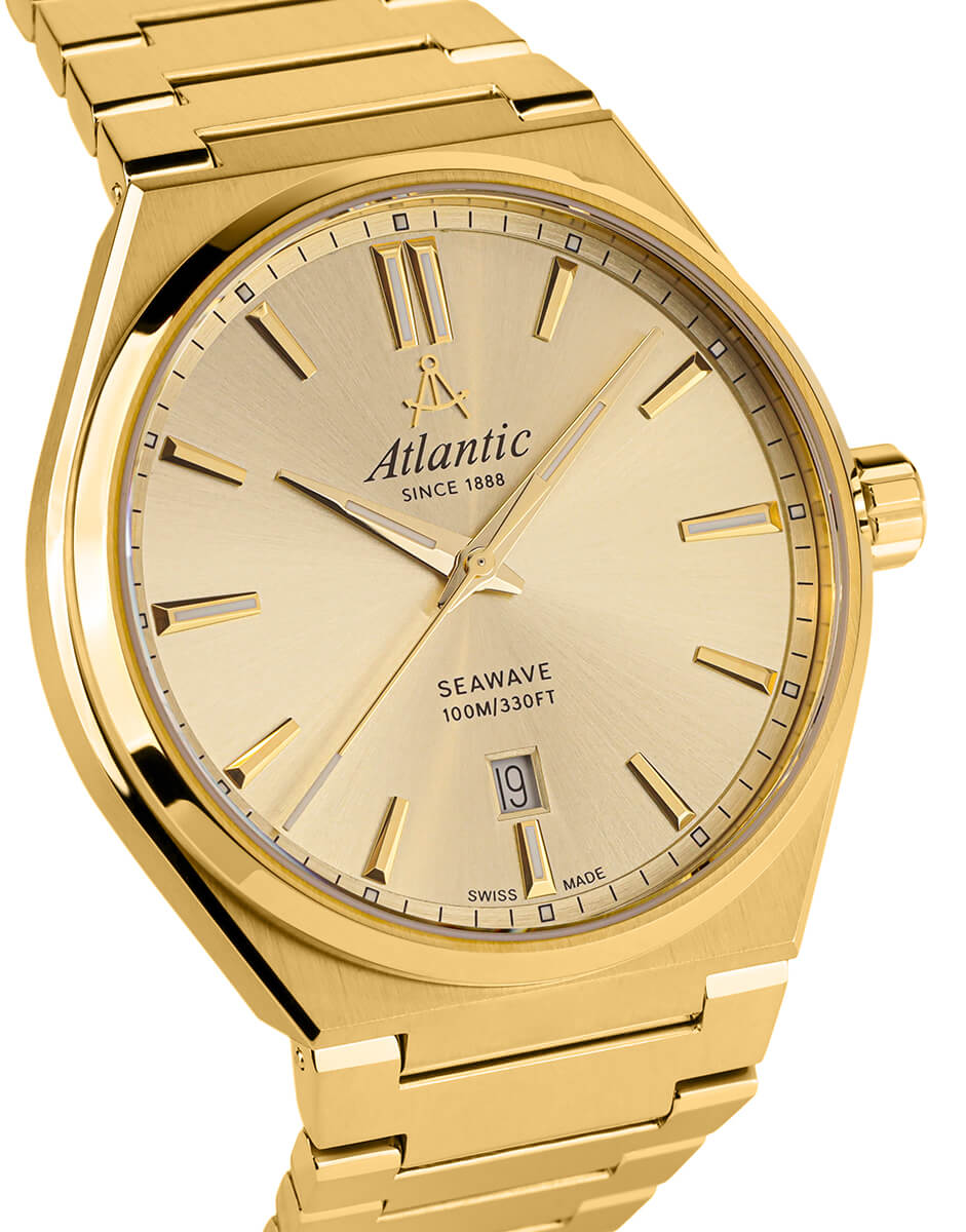 atlantic-watch-seawave-gents-gelbgold-pvd-champagner-herrenuhr-40mm image 5