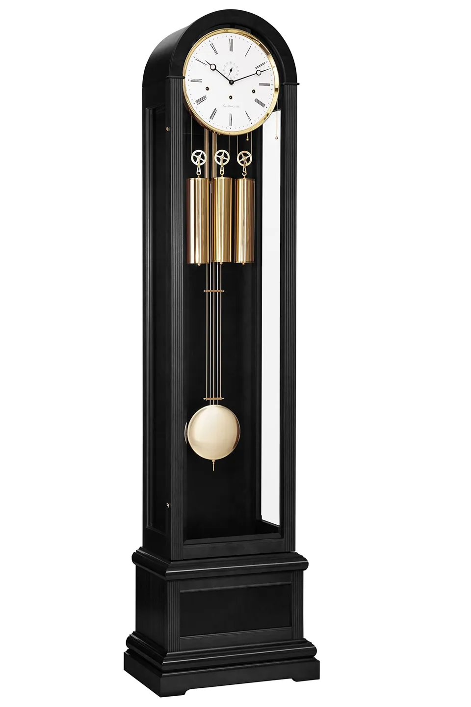 hermle-charlotte-01087-740461-standuhr-schwarz-193-cm image 1