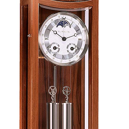 hermle-mornington-wanduhr-regulator-seilzugwerk-franz-sischer-nussbaum image 4
