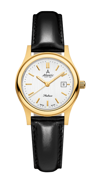 atlantic-watch-seabase-ladies-silver-pvd-damenuhr image 1