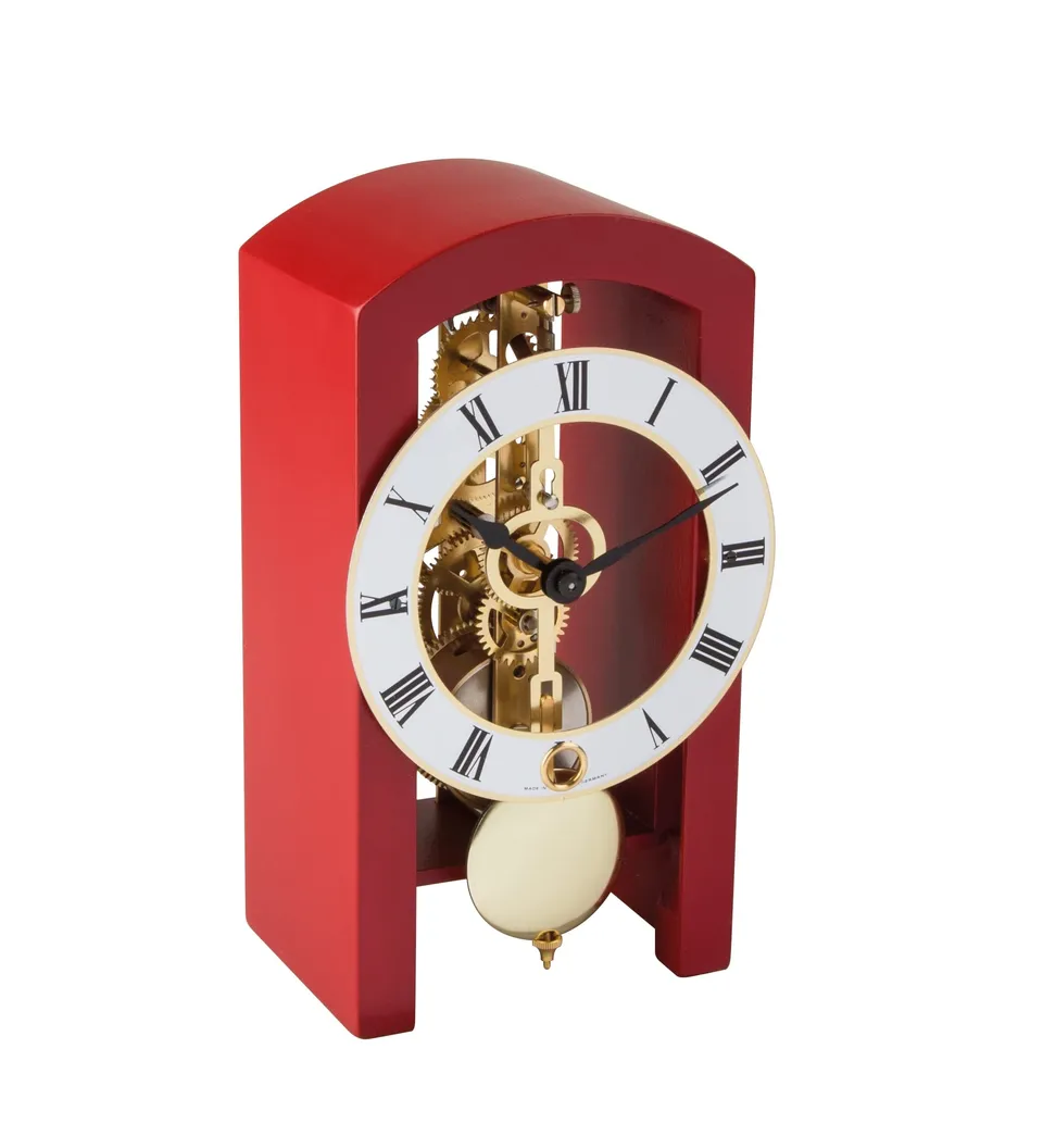 hermle-23015-360721-skelett-tischuhr-mechanisch-rot-14-tage image 1