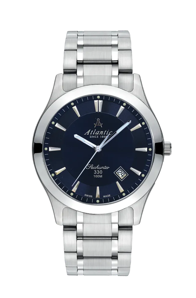 atlantic-watch-seahunter-330-herrenuhr-blau-stahl image 1