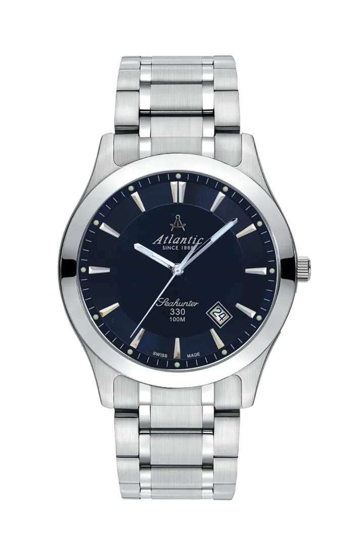 atlantic-watch-seahunter-330-herrenuhr-blau-stahl image 1