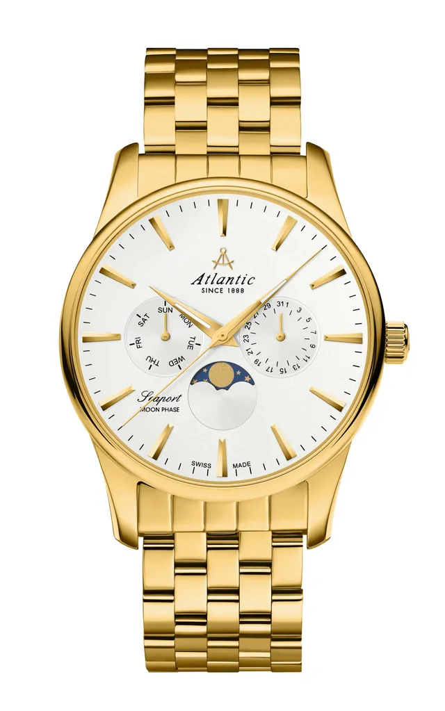 atlantic-watch-seaport-mondphase-gelbgold-pvd-stahl image 1