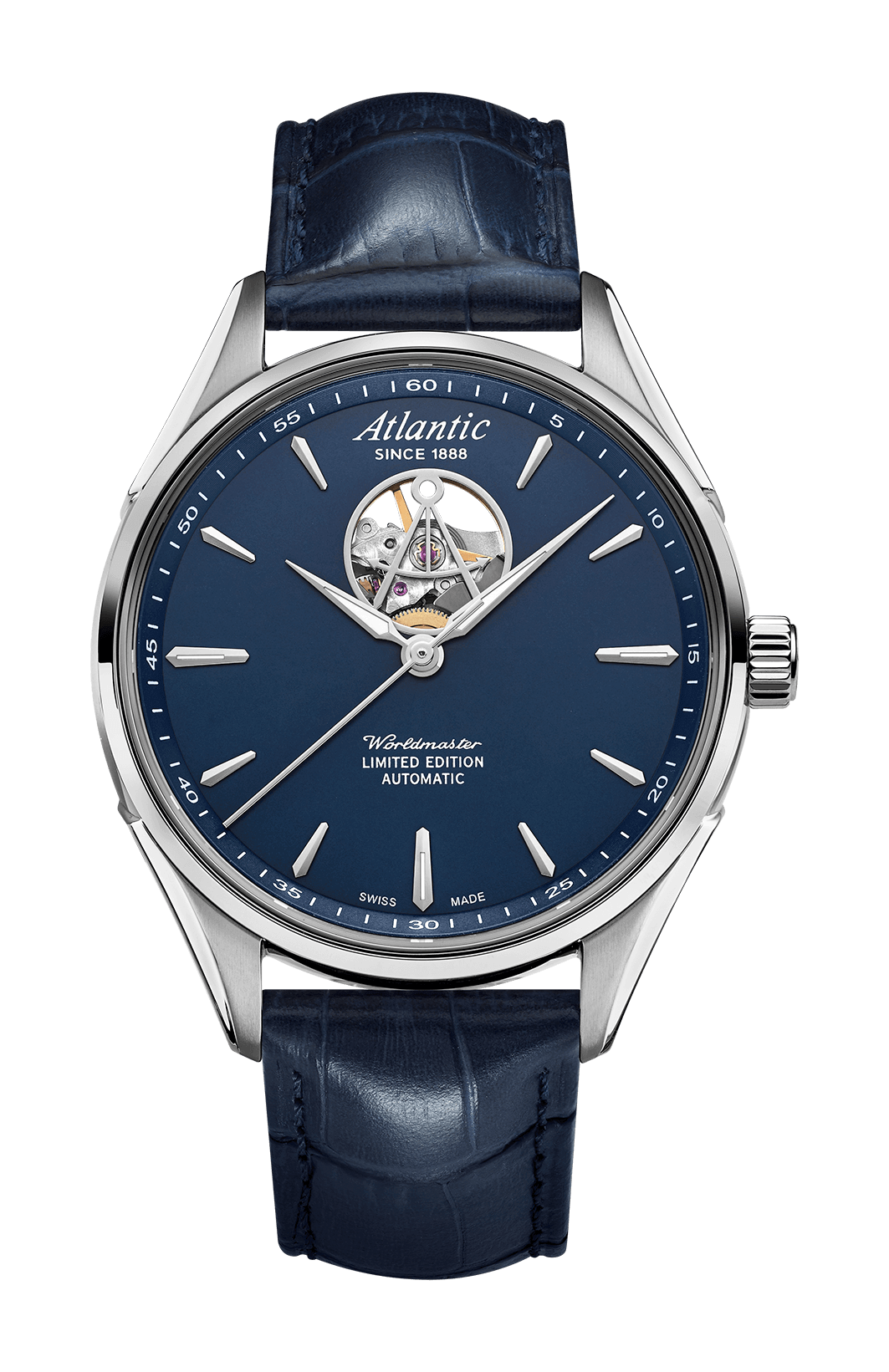 atlantic-watch-worldmaster-automatic-open-heart-limited-edition-blau image 1