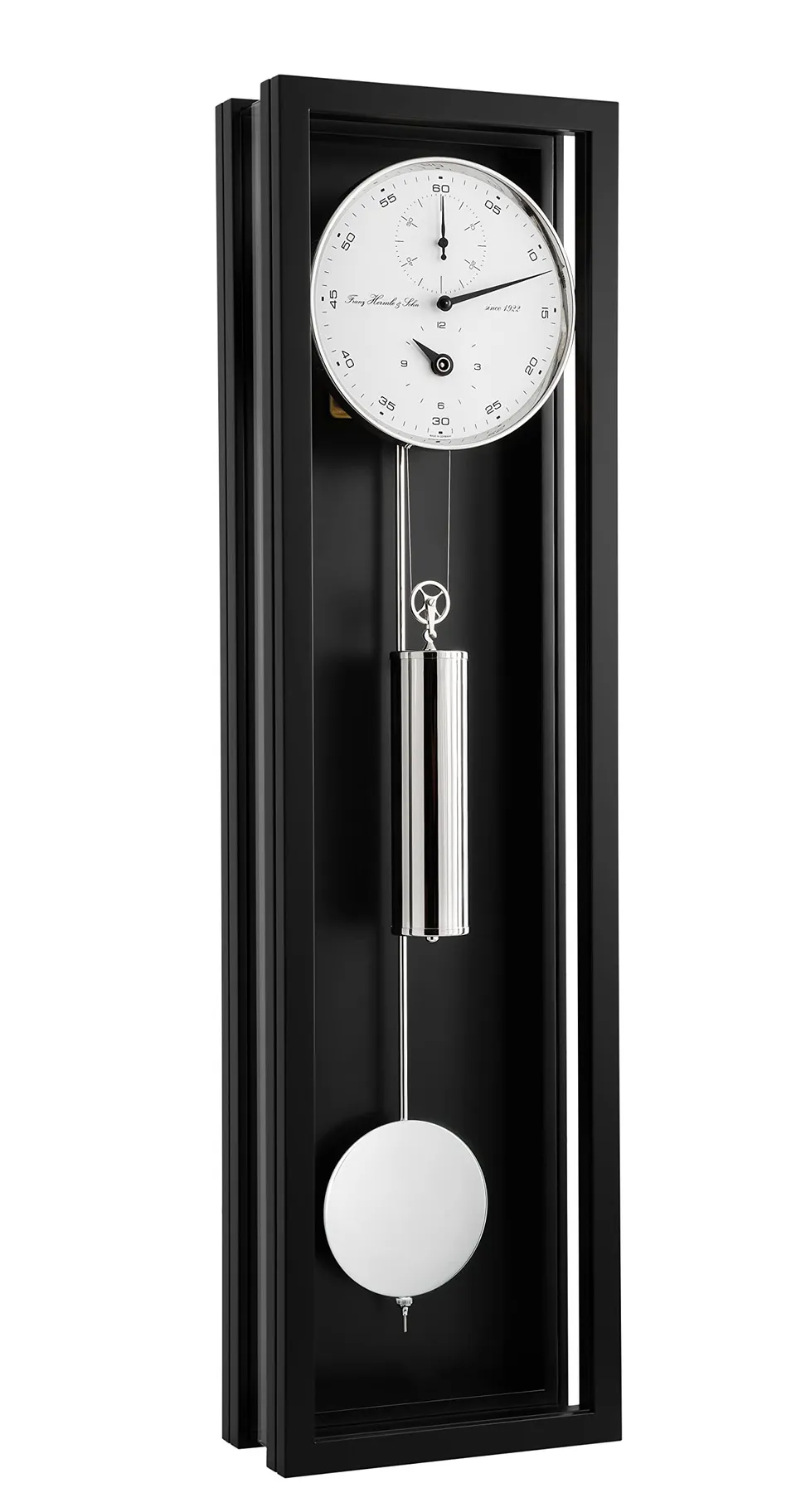 hermle-71006-740761-wanduhr-monatsl-ufer-wei-glas image 1