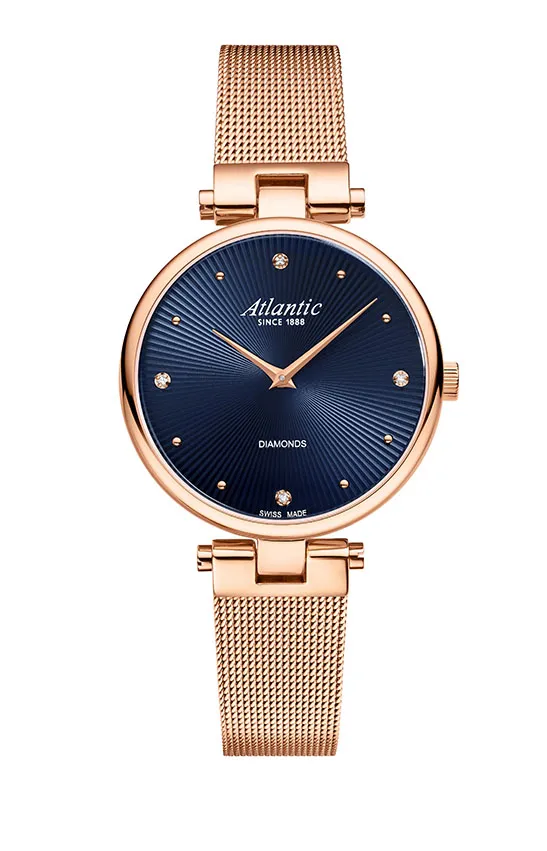 atlantic-watch-elegance-royal-diamonds-damenuhr-ros-gold-pvd-pattern image 1