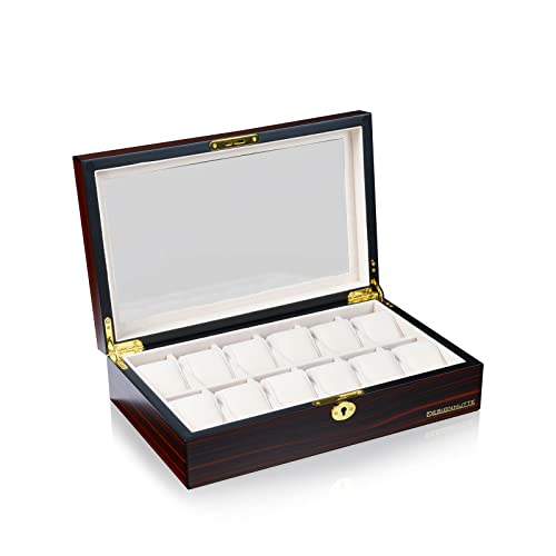 designh-tte-auckland-uhrenbox-mahagoni-f-r-12-armbanduhren image 4