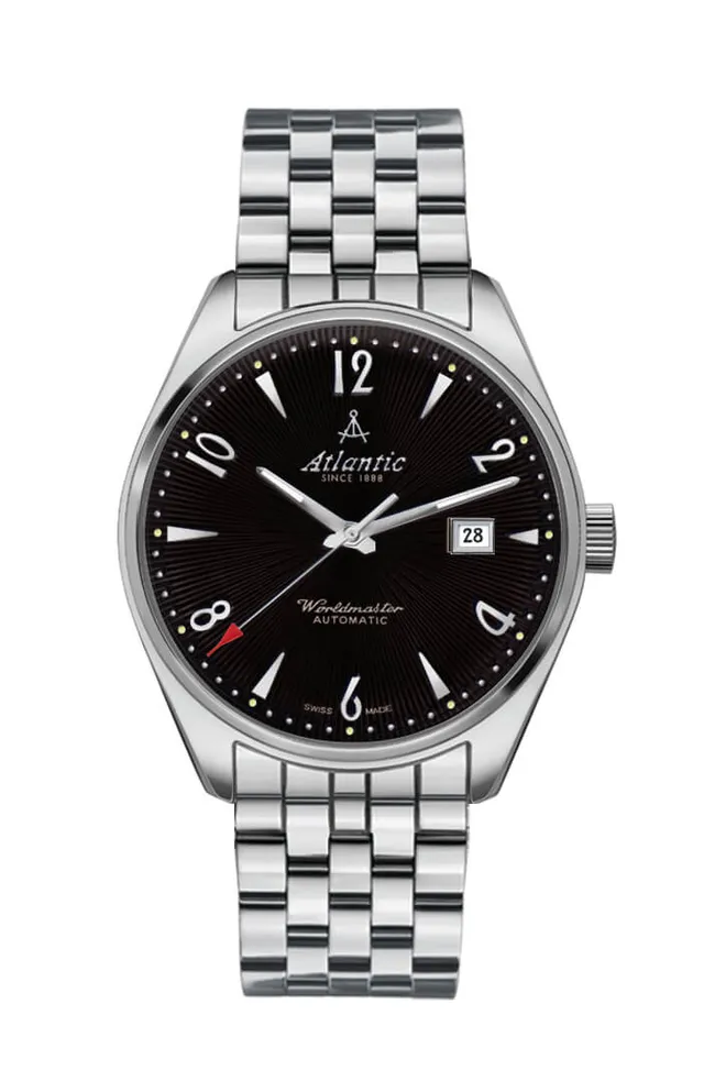 atlantic-watch-worldmaster-art-d-co-automatic-black-steel image 1
