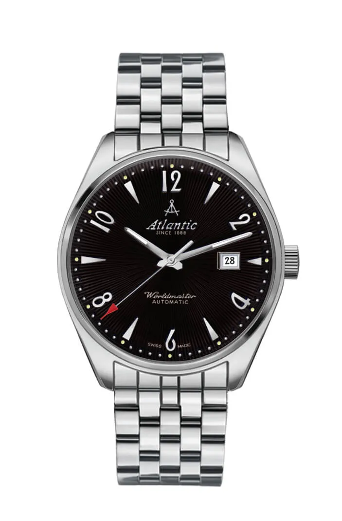 atlantic-watch-worldmaster-art-d-co-automatic-black-steel image 1