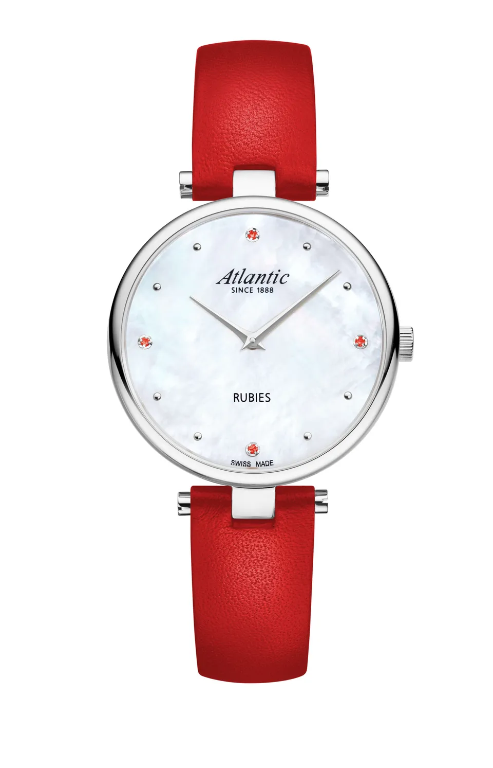 atlantic-watch-elegance-royal-rubies-edition-damenuhr-leder-rot image 1