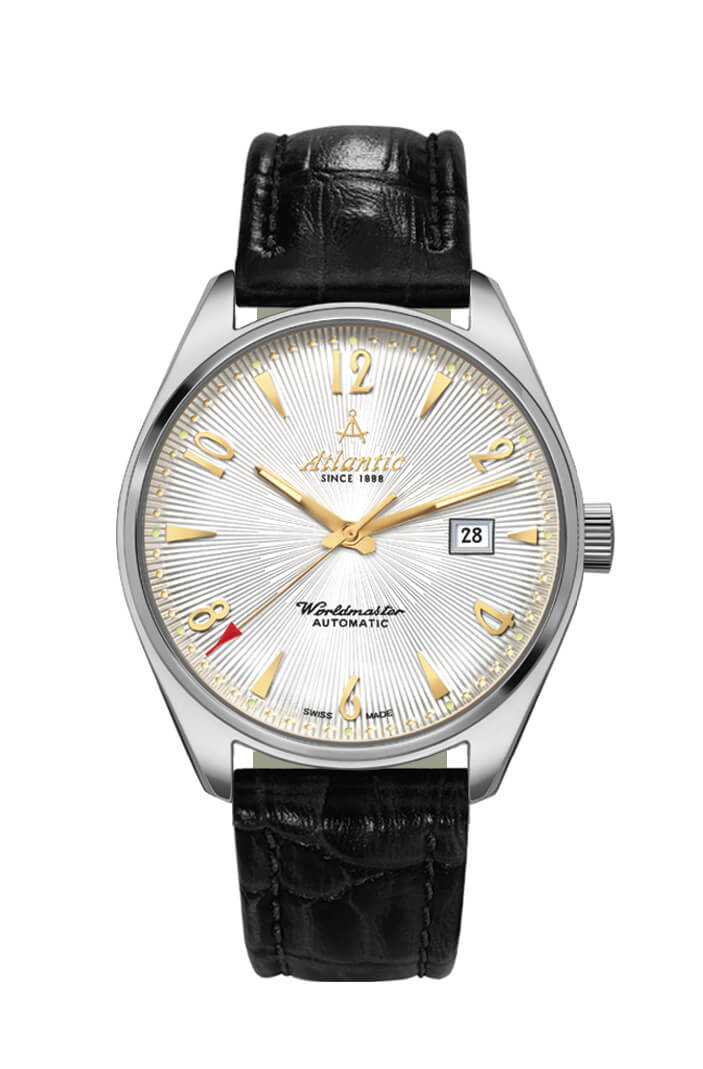 atlantic-watch-worldmaster-art-d-co-automatic-herrenuhr-silber-bicolor image 1