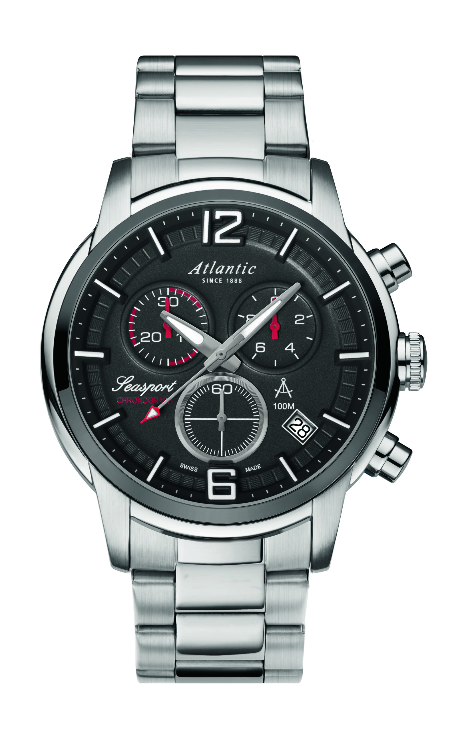 atlantic-watch-seasport-chronograph-herrenuhr-anthrazit-stahl image 1
