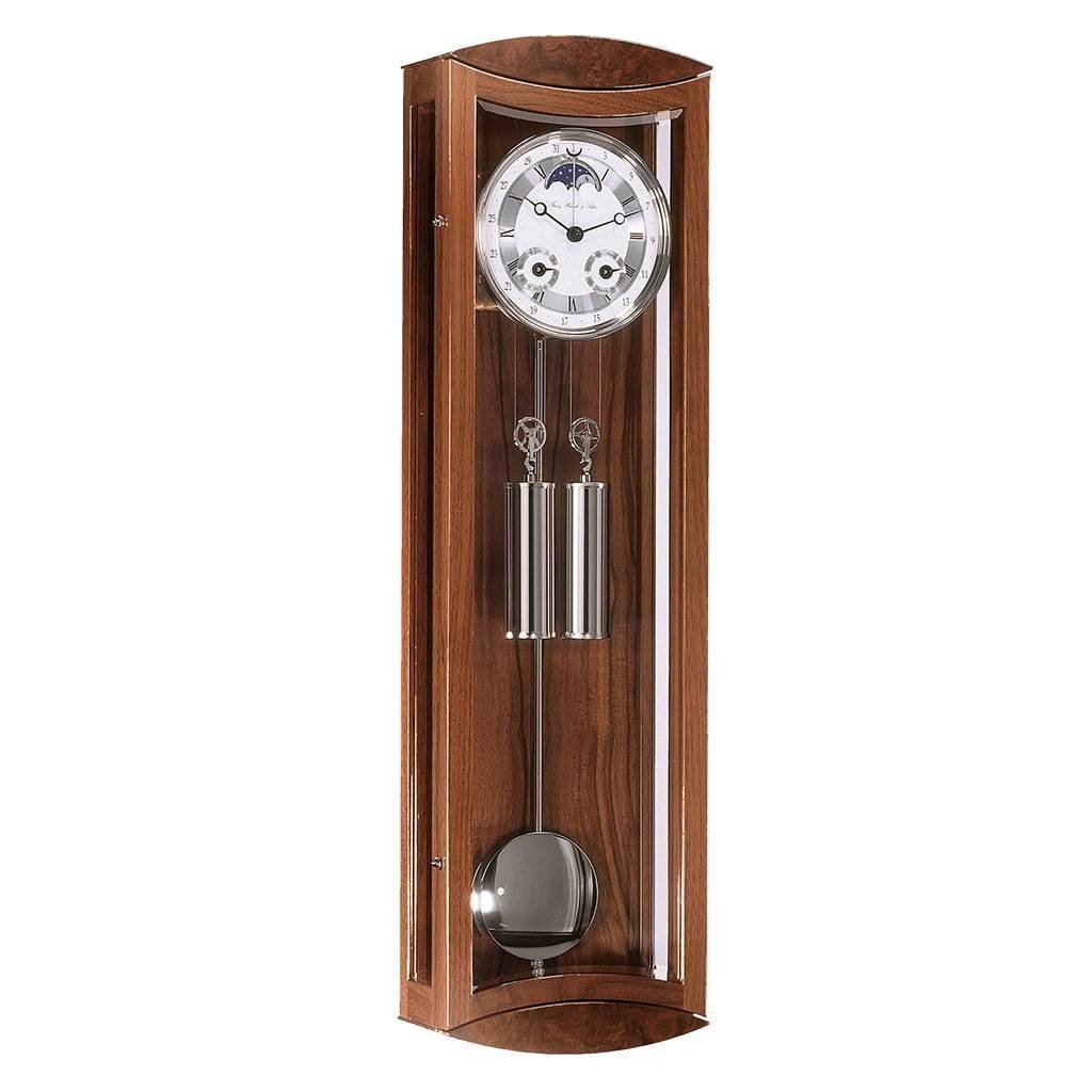 hermle-mornington-wanduhr-regulator-seilzugwerk-franz-sischer-nussbaum image 1