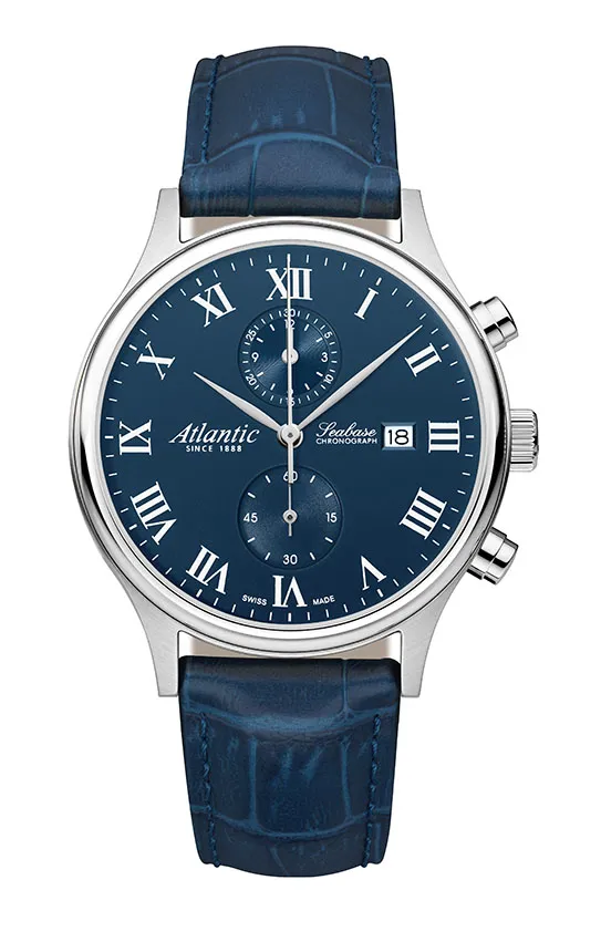 atlantic-watch-seabase-chronograph-leder-blau-r-misch image 1