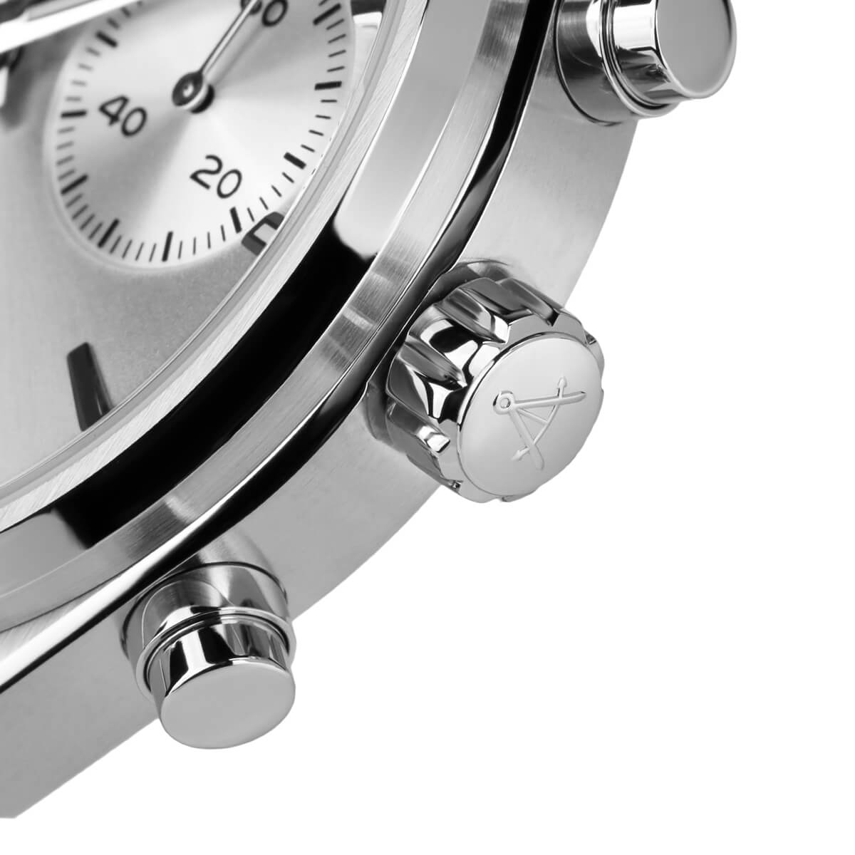 atlantic-watch-seawave-chrono-herrenuhr-silber-metallband-40mm image 4