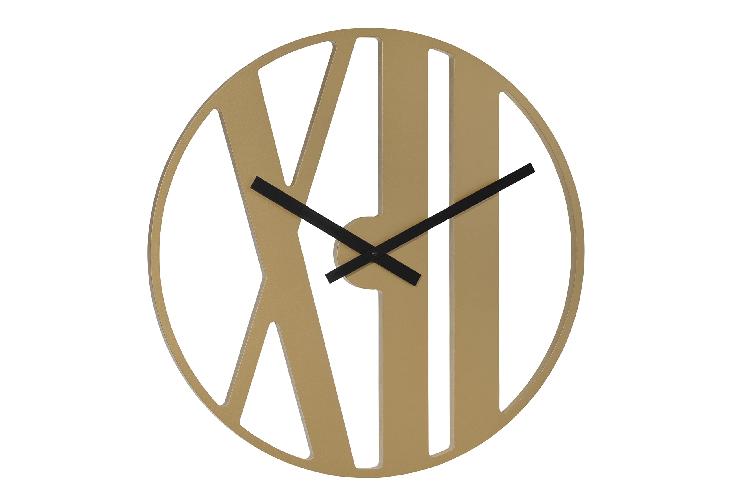 hermle-30914-x62100-wanduhr-r-misch-gold-quarz image 1