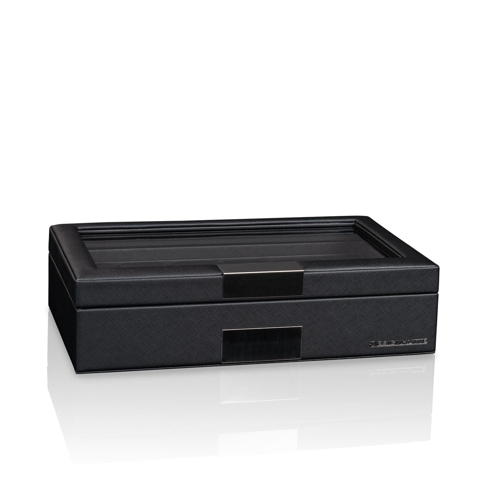 designh-tte-aturo-12-uhrenbox-schwarz-saffiano-f-r-12-uhren image 3